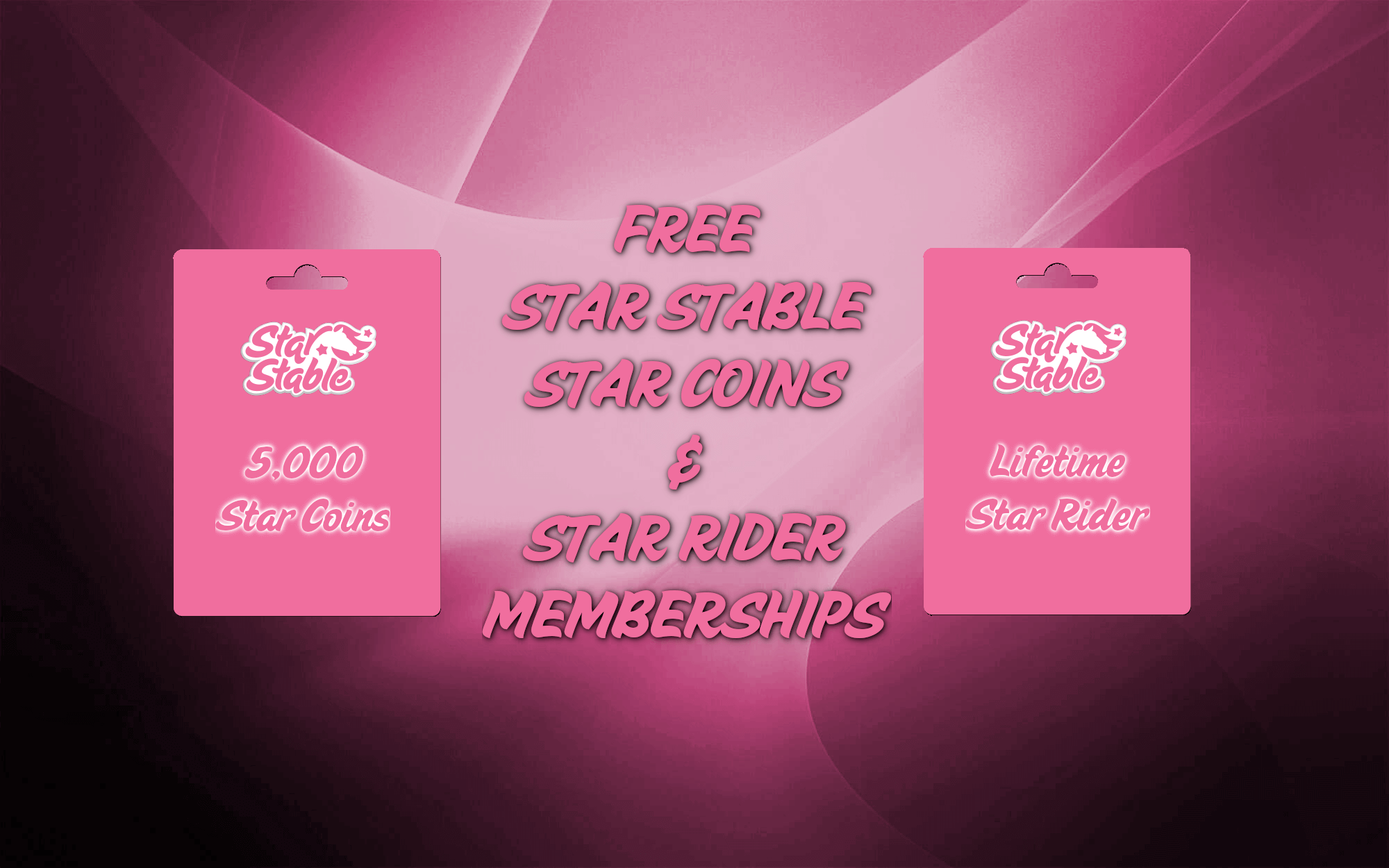 Free Star Stable and Star Rider Lifetime Gift Codes